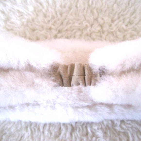 Shearling and Suede Reversible Headband - Picture 7 of 10